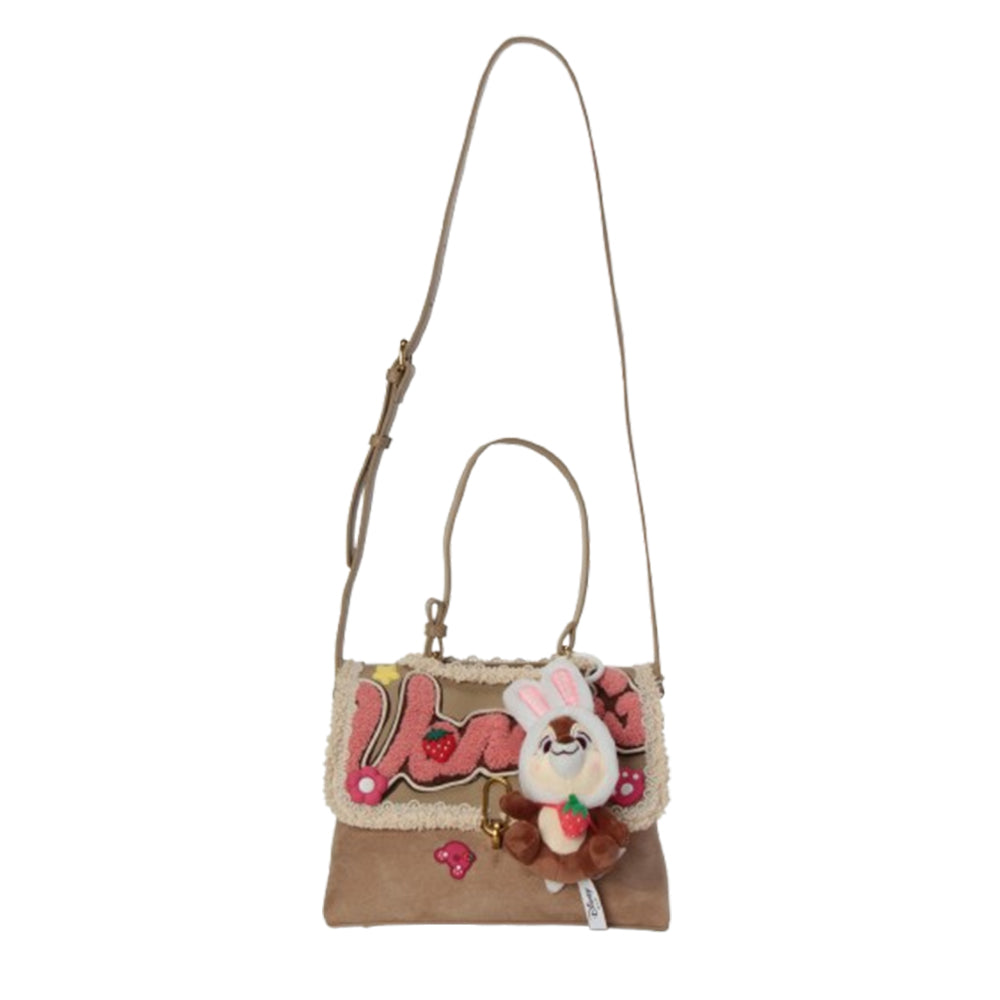 Archie's Pinecone Pink original handmade bag
