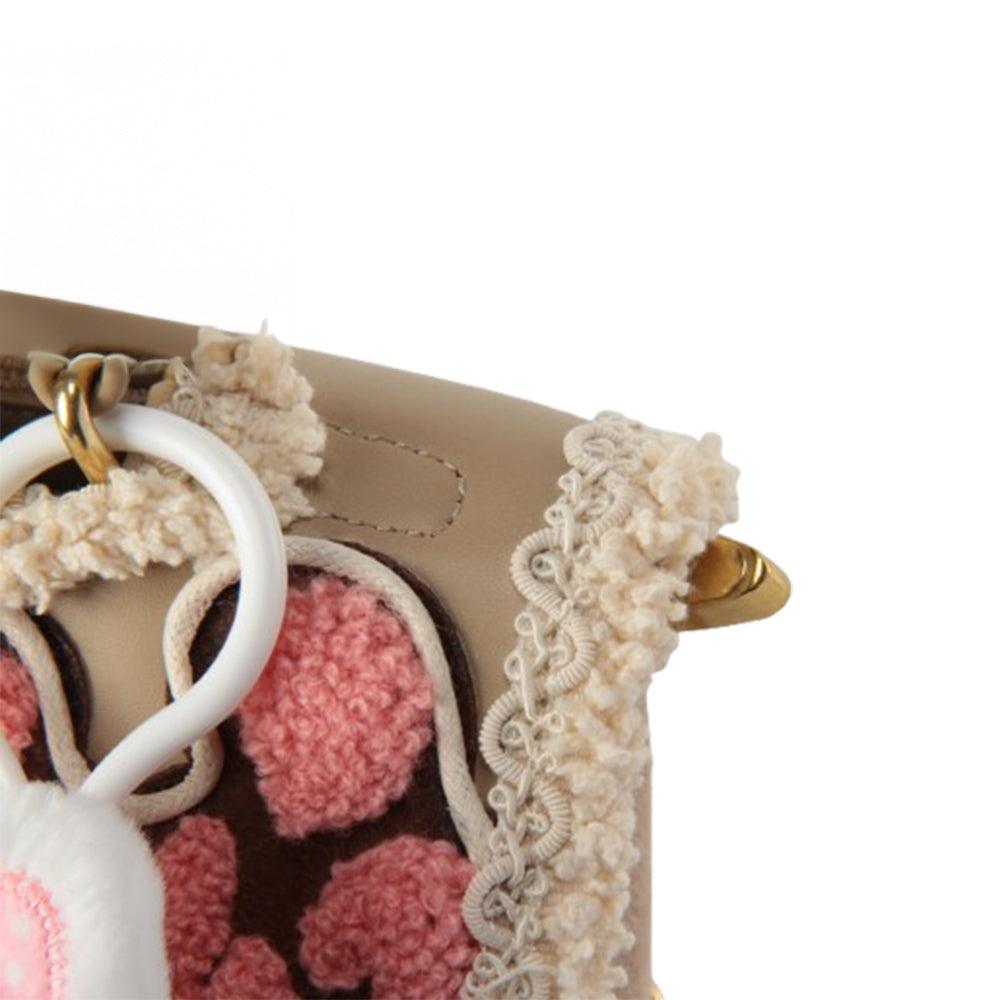 Archie's Pinecone Pink original handmade bag