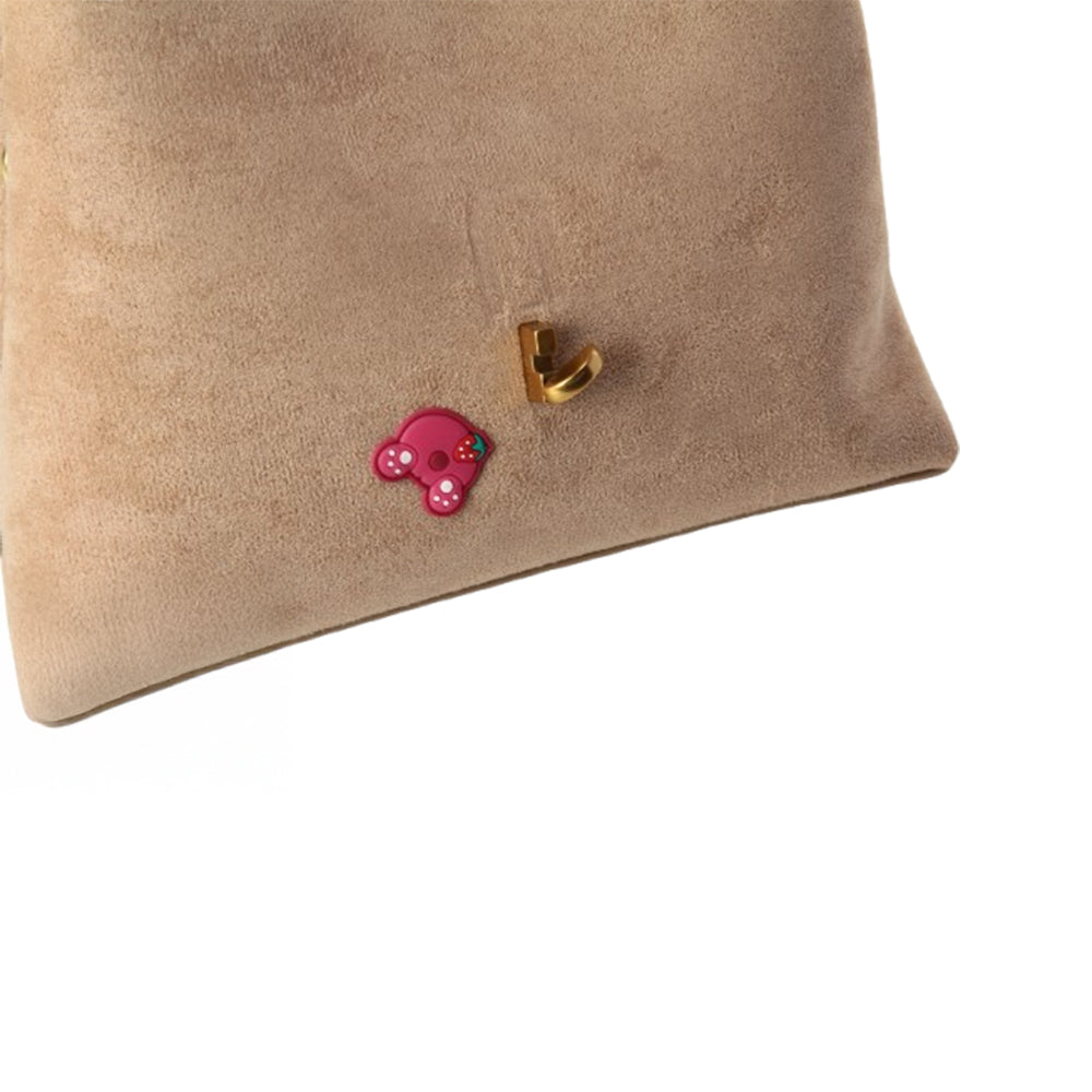 Archie's Pinecone Pink original handmade bag