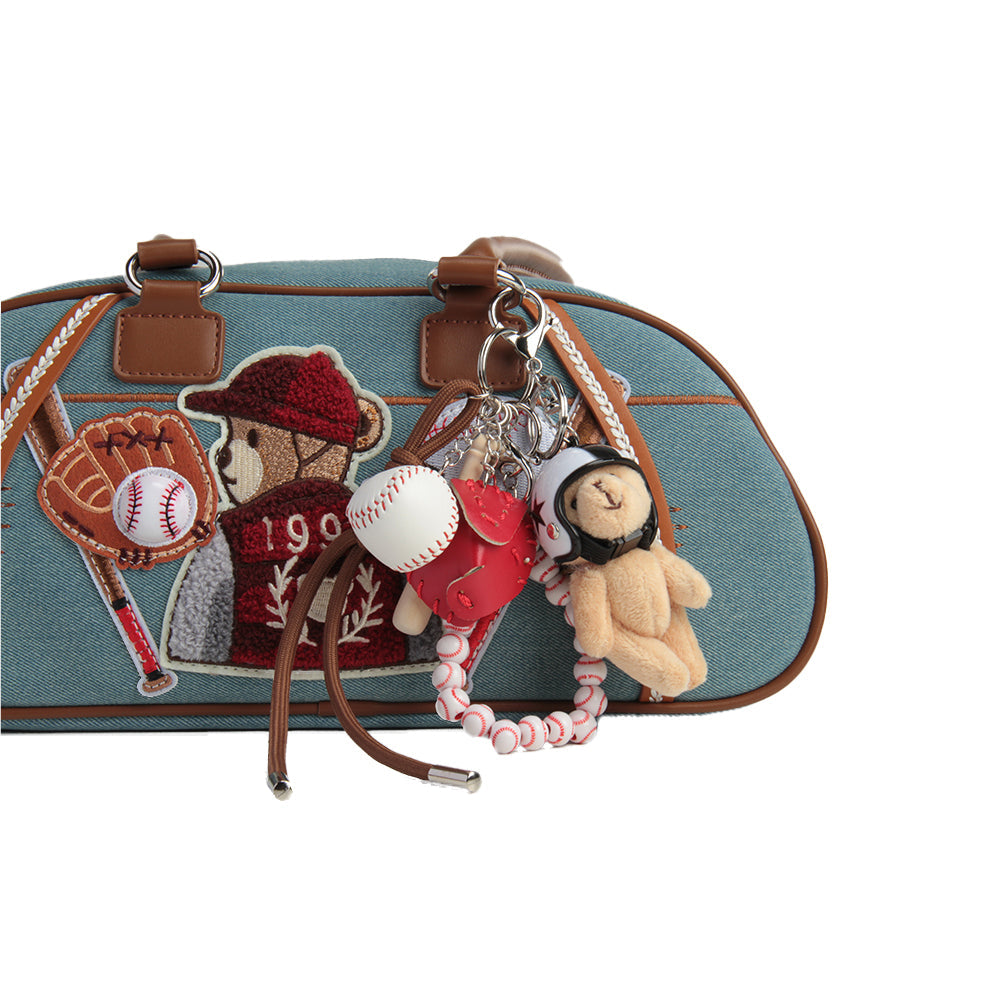 Bear Baseball League original handmade bag